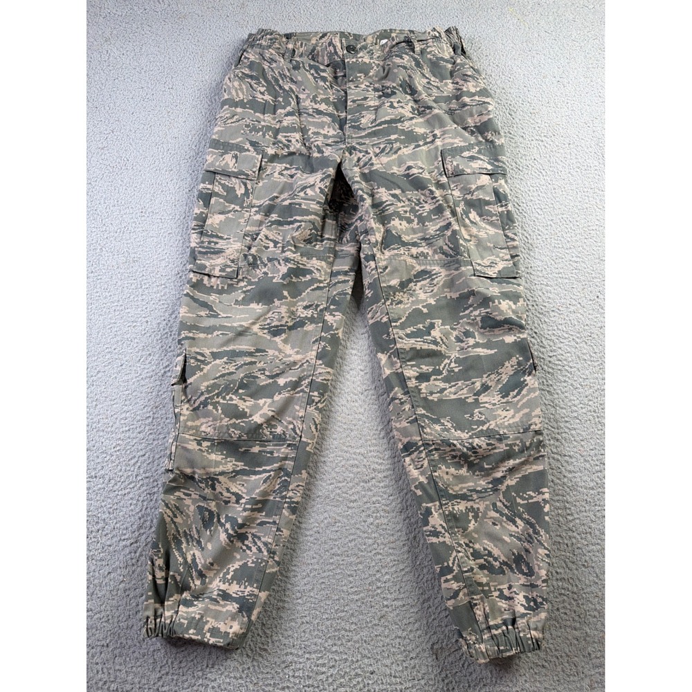 USGI US Air Force Utility Trousers Man's 34S USAF Tiger Stripe Camo Combat Pants